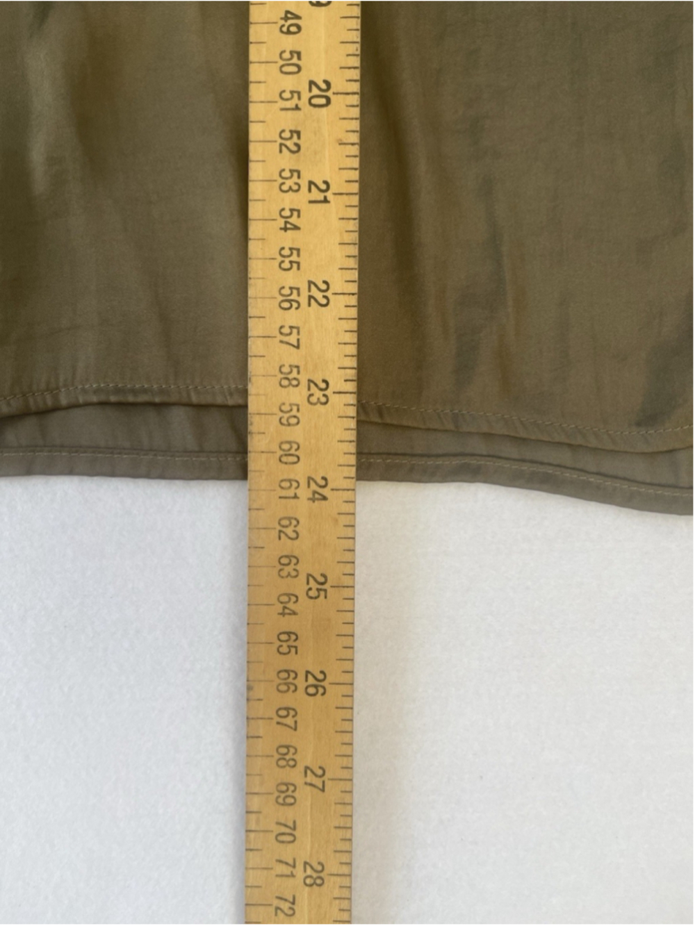 Catherine Malandrino Women’s Green V-Neck Tie Peasant Blouse S - Picture 8 of 11